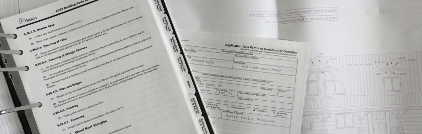 Photo of Building Permit Application